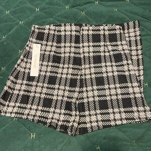 Plaid skort